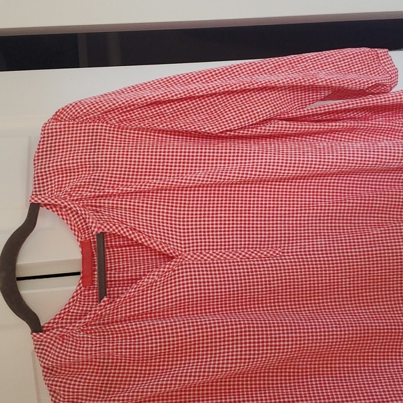 Cut Loose Check Blouse - Picture 4 of 6